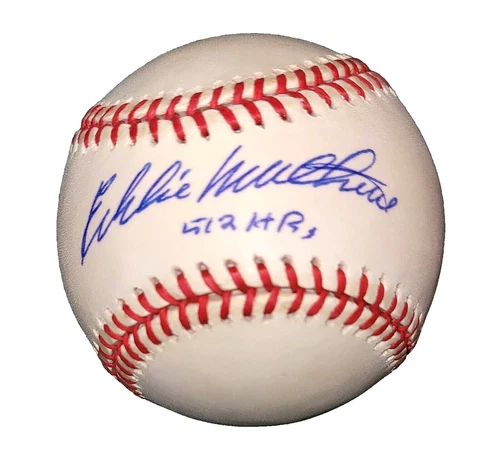 Eddie Mathews Atlanta Braves Original Sports Autographed Items