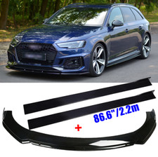 Spoilerschwert Frontspoiler Frontlippe Seitenschweller für Audi A4 S4 8K B8 Spoilerschwert Frontspoiler Frontlippe Seitenschweller für Audi A4 S4 8K B8
