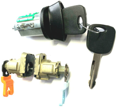 Ignition Switch Lock Cylinder + Pair (2) Door Lock Cylinder SAME
