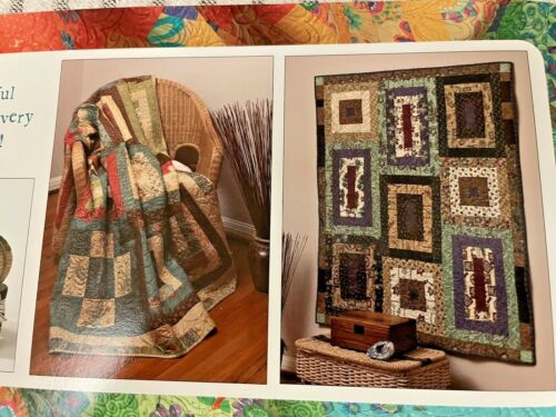 Striscia Happy Quilting on a Roll Donna Kinsey taglio cucito strati rilegatura NUOVO - Foto 2 di 11