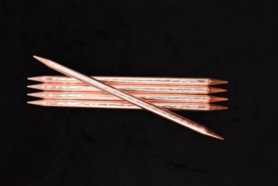 LYKKE Cypra Doppel Spitz Nadeln 15.2cm, Kupfer