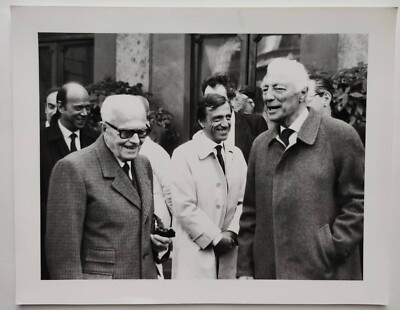 Sandro Pertini, Vittorio Ghidella, Gianni Agnelli - Original Photograph
