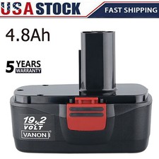 4.8Ah 19.2 Volt Lithium-ion Battery For Craftsman C3 XCP 130279005 PP2030 35702
