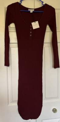 dark brown work dress Simone Maxi Dress main image 1