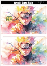 Naruto Shippuden Naruto Uzumaki Credit Card Smart Sticker Skin Small Chip Debit