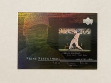 Carlos Delgado 2000 Upper Deck Baseball Prime Performers #PP3