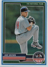 2023 Panini USA Baseball Stars & Stripes #41 Jake Brown