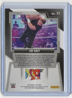 Joey Gacy 2022 Panini WWE NXT Blue Parallel #77 33/149 WWE Nxr | eBay