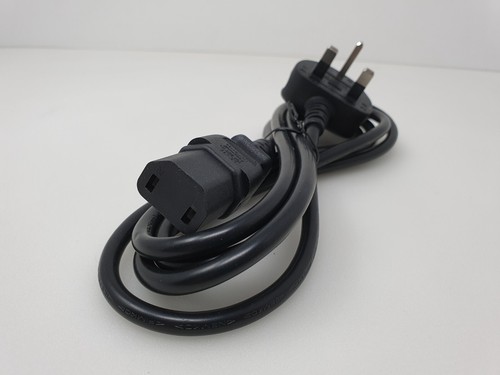 For PS4 PlayStation 4 Pro Mains Power Cable AC Power Lead Cord UK Plug 2m - Picture 7 of 7