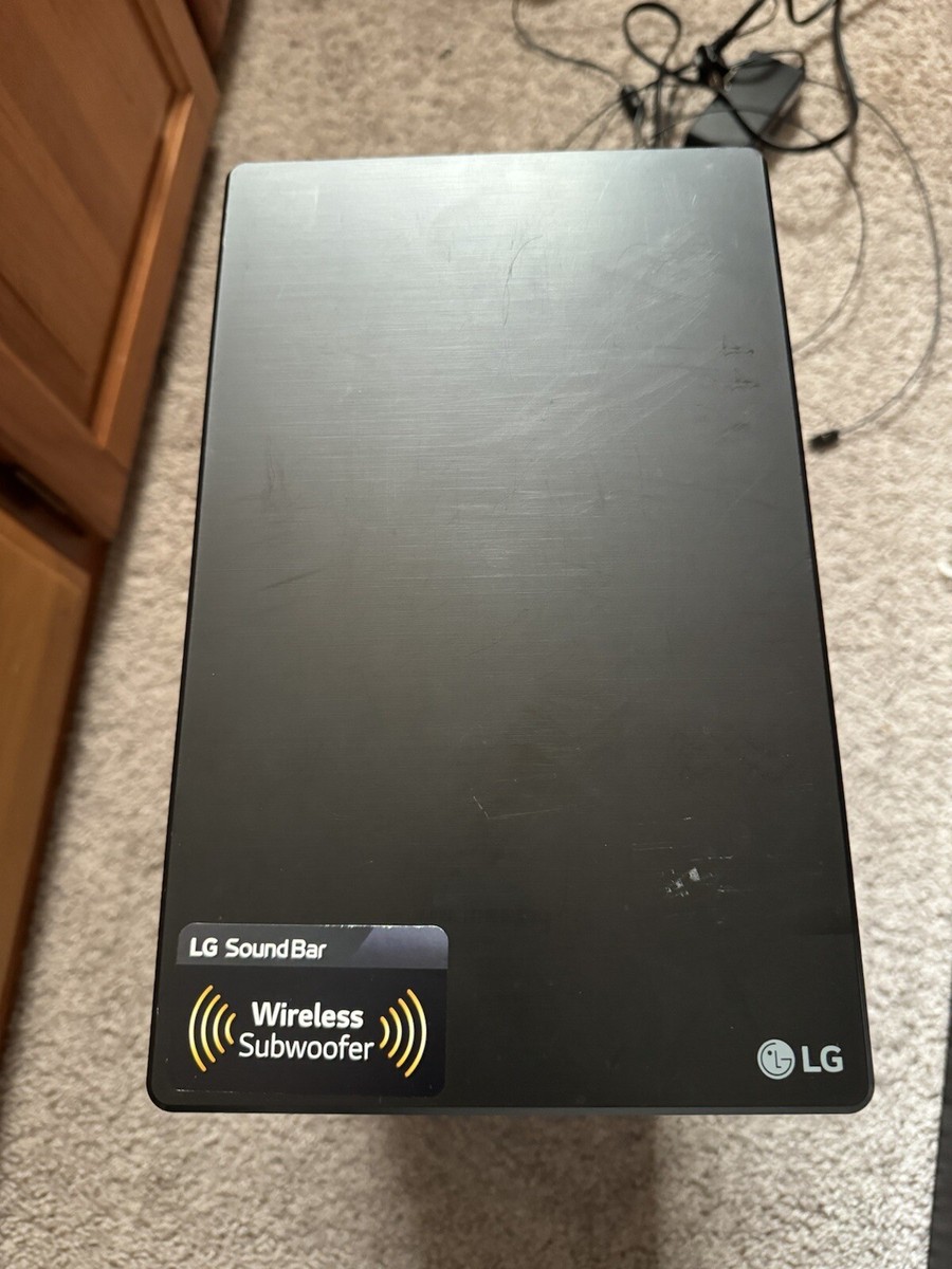 LG SL4Y 300W Soundbar System with inch Subwoofer Black