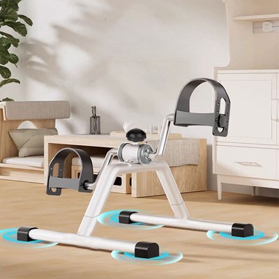 Portable Pedal Exerciser Mini Exercise Bike Mini Bicycle Trainer for Seniors QDE