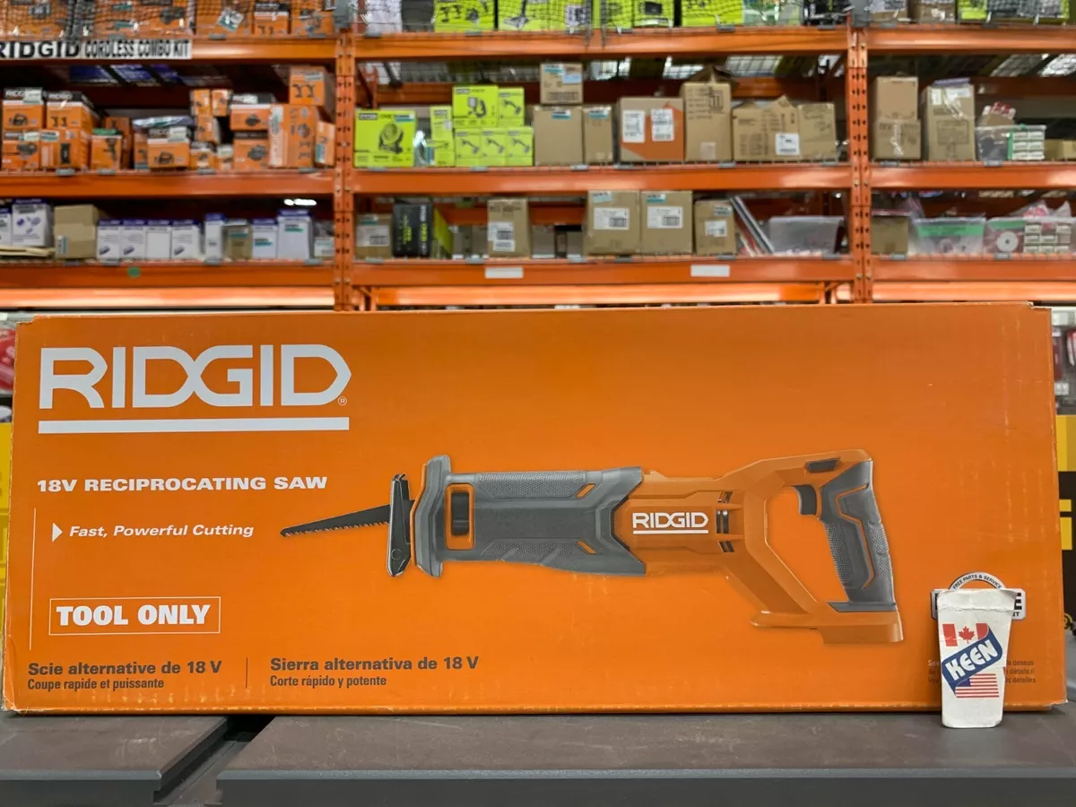 RIDGID CANADA 18V Li LON Cordless Reciprocating Saw Tool Only eBay