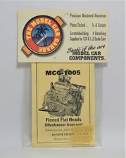 The Model Car Garage MCG-1005 Finned Flat Heads Offenhauser front port
