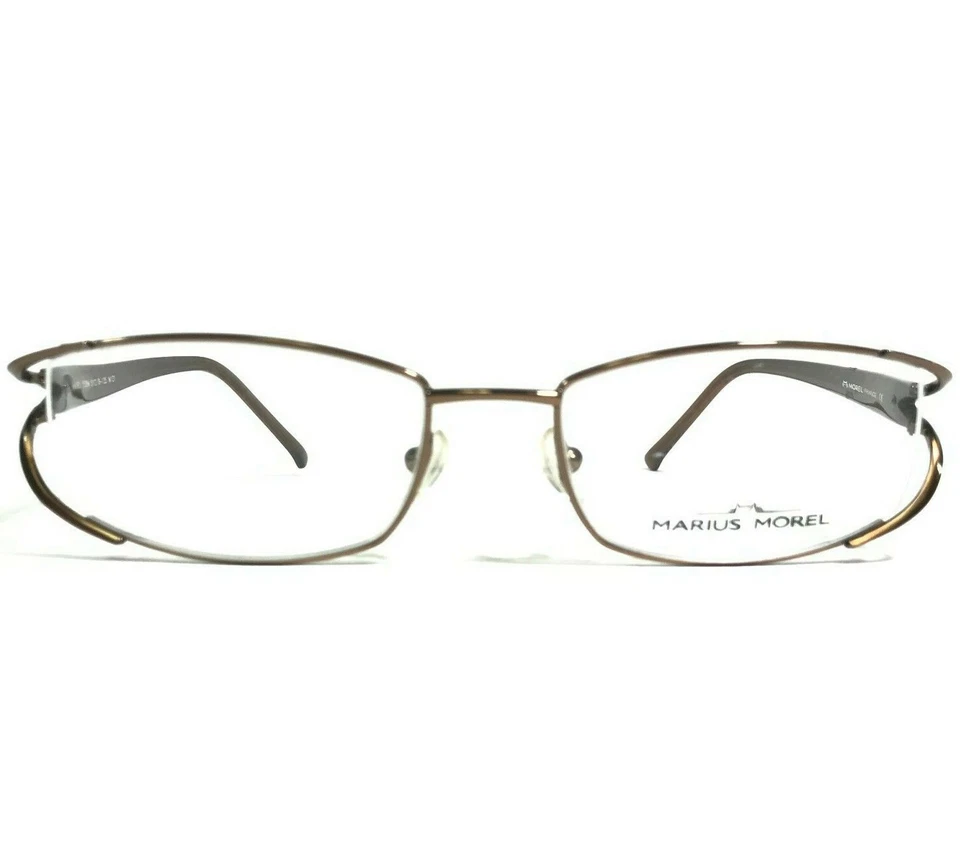 Monturas de gafas Marius Morel 1538M IM131 marrón rectangular borde completo 51-18-135 Foto 2 de 4