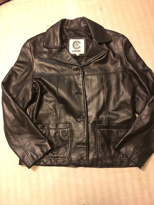 comint leather coat