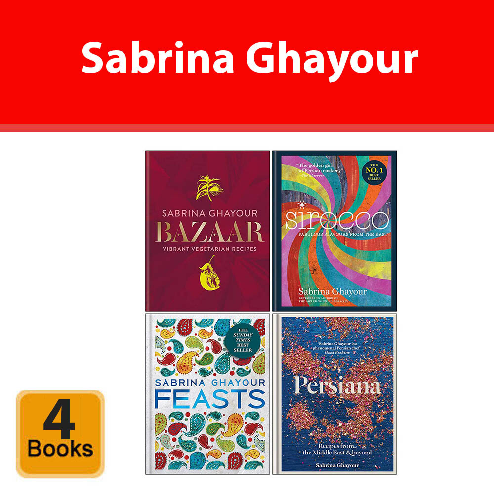 Sabrina Ghayour Collection 4 Books Set Hardback NEW