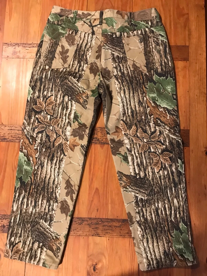 Cabelas  Realtree Camo Pants Fleece Lined Size 40 Regular Micro Fleece Brand New - Image 2 of 4