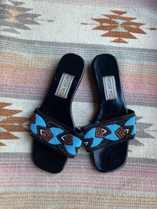 boho slide sandals