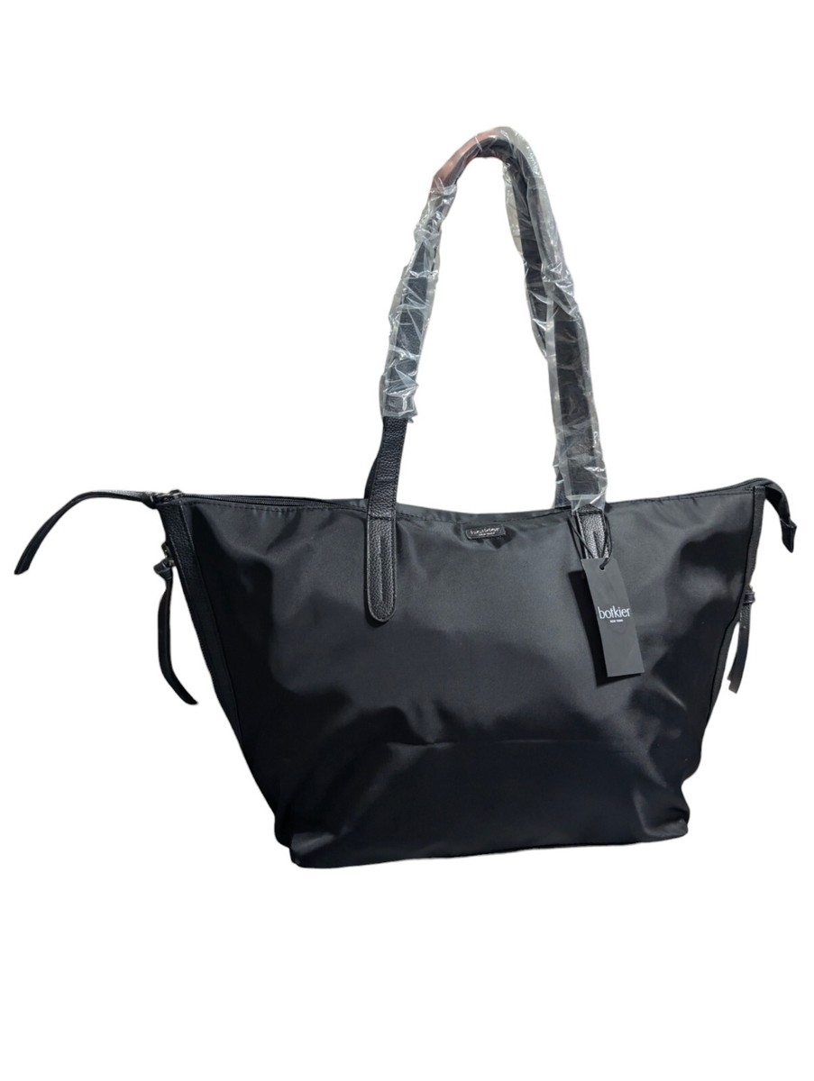 Botkier NY Cobble Hill Black Nylon & Leather (Vegan) Botkier Cobble Hill Crossbody | eBay main image 4