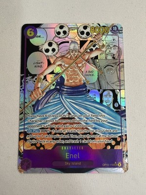 Enel OP15-118 Manga Alt Art Adventure on KAMI's Island ONE PIECE