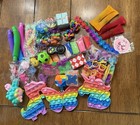 Fidget Popper Bundle Pack w/ Spinner, Figures & Assorted tactile sensory toys — photo 2
