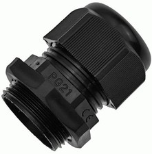 InstallBay IBFG0 Firewall Grommet 0 AWG and IP68, Black