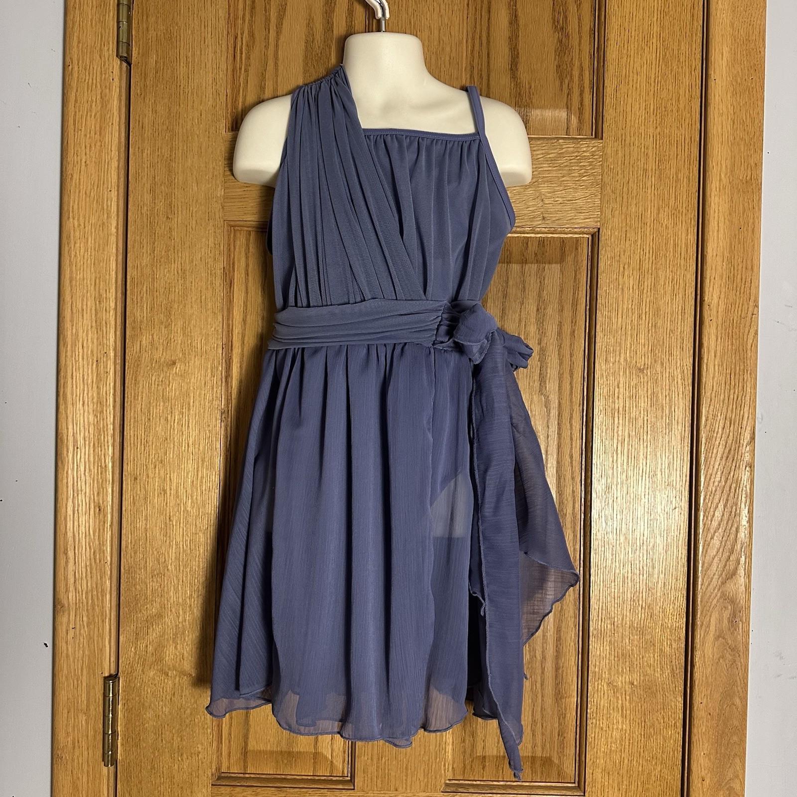 Balera Performance Draped Chiffon Asymmetrical Ly… - image 3