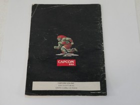 Nintendo SNES Super NES- Street Fighter II Instruction Booklet Manual Capcom