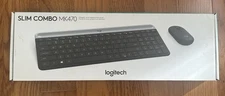 Logitech MK470 Slim Wireless Keyboard and Mouse Combo Ultra Quiet Graphite EUC