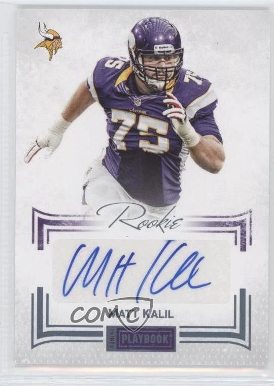 Matt Kalil Panini Playbook #140 Autograph-Platinum