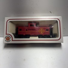 Vintage Bachmann ATSF 999628 HO Scale 40ft Caboose Train Santa Fe Boxed Railroad