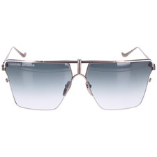 CHROME HEARTS NIPPLY Aviator Silver w/Case Sunglasses Eyewear Authentic