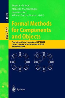 Formal Methods for Components and Objects Frank S. de Boer (u. a.) Taschenbuch