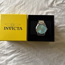 Invicta Men’s Specialty Quartz 43912 Teal Face Speedway With 2 Year  Warranty