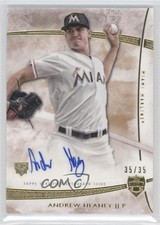 2014 Topps Supreme Auto Sepia 35/35 Andrew Heaney #SA-AH Auto 0n7