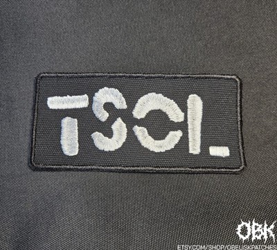 TSOL Patch ~ High Quality Embroidered Canvas