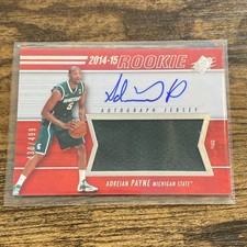 2014-15 Upper Deck Spx ADREIAN PAYNE #93 Rookie AUTO JERSEY 430/499 - RPA - B