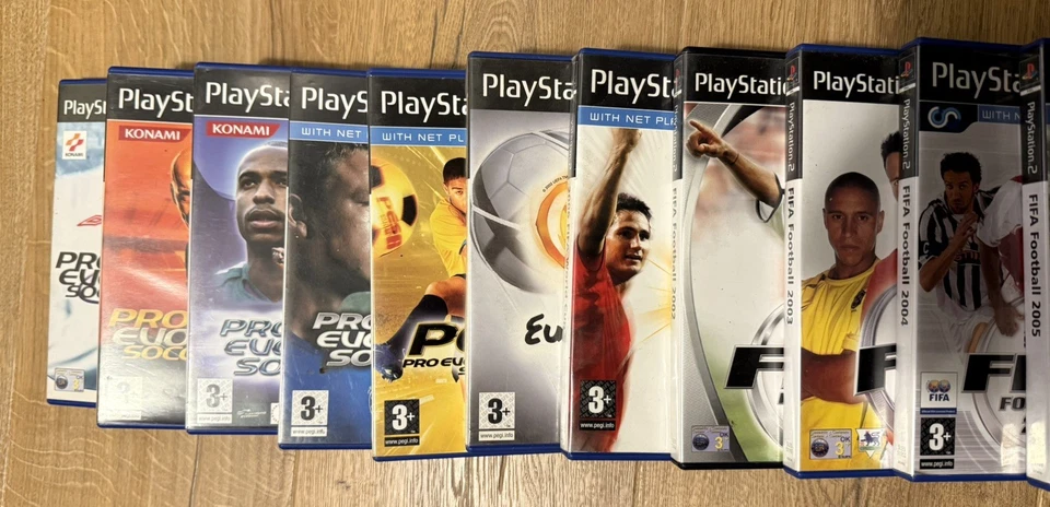 14 X PS2 Game Bundle Sony PlayStation 2 PS2 with Manuals FiFa/Pro Evo - Image 2 of 4