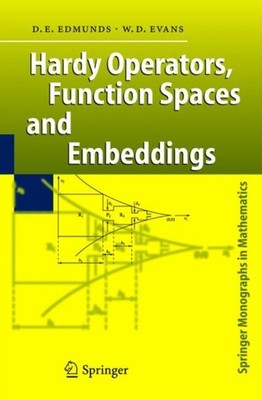 Edmunds - Hardy Operators Function Spaces and Embeddings - New hardba - X555z