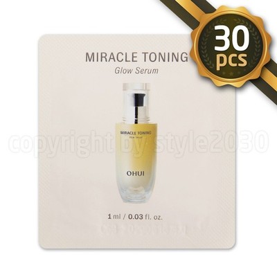 O HUI MIRACLE TONING Glow Serum 1ml x 30 Stück (30ml) OHUI