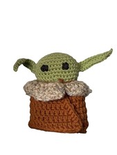 GROGU Baby Yoda STAR WARS Crocheted Stuffed Toy figure the Child Plush Handmade