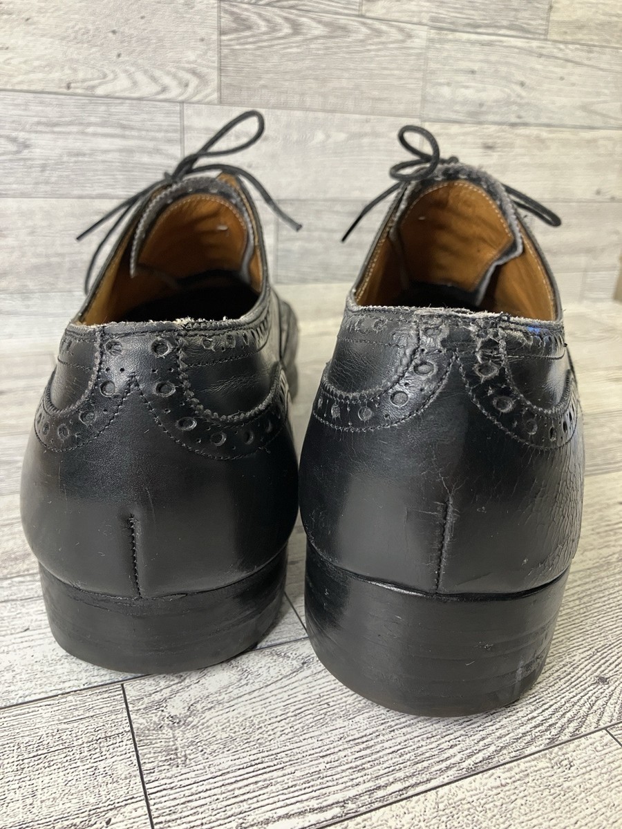 Edward Green X Paul Stuart Black Leather Wingtip Oxford Size Edward Green X Paul Stuart Black Leather Wingtip Oxford Size