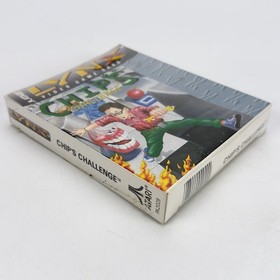 CHIP'S CHALLENGE Atari Lynx NEW Cartridge and Manual  Factory Sealed