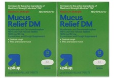 Guaifenesin 1200 mg Dextromethorphan 60 Mg 56 Tablets Compare To Mucinex DM