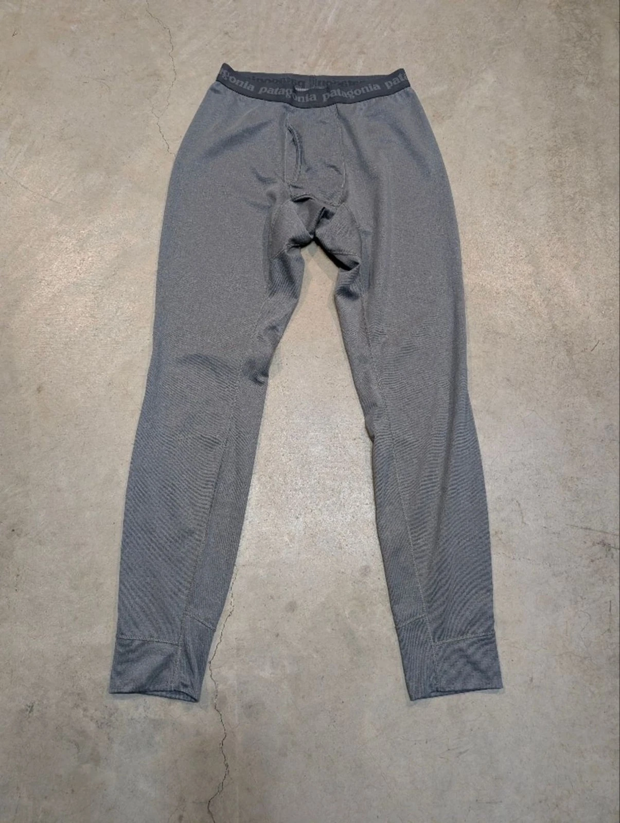Patagonia Men’s S Capilene Baselayer Midweight Gray Thermal Pants