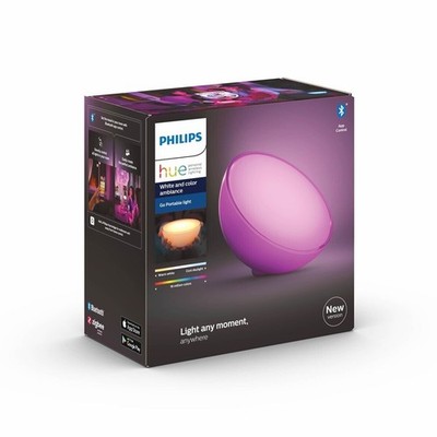 Philips Hue Go White Color Ambiance Tischleuchte RGBW Akku Bluetooth 530lm 6W