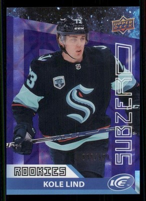 2021-22 Upper Deck Ice Sub Zero #SZ34 Kole Lind /999