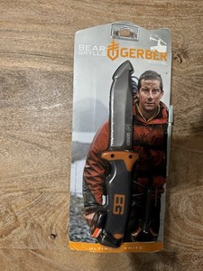Gerber Bear Grylls Ultimate Survival Knife Serrated w/Sheath