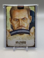 Paul Walker Hollywood Masterpieces Triple Panel Sketch Card 1/1 Sharmaene Vitto