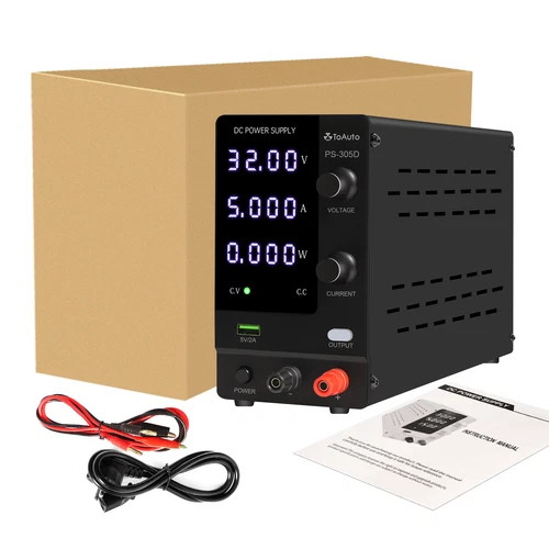 Adjustable DC Bench Power Supply 30V 5A/6A/10A LED Precision Lab Variable UK - Picture 22 of 24
